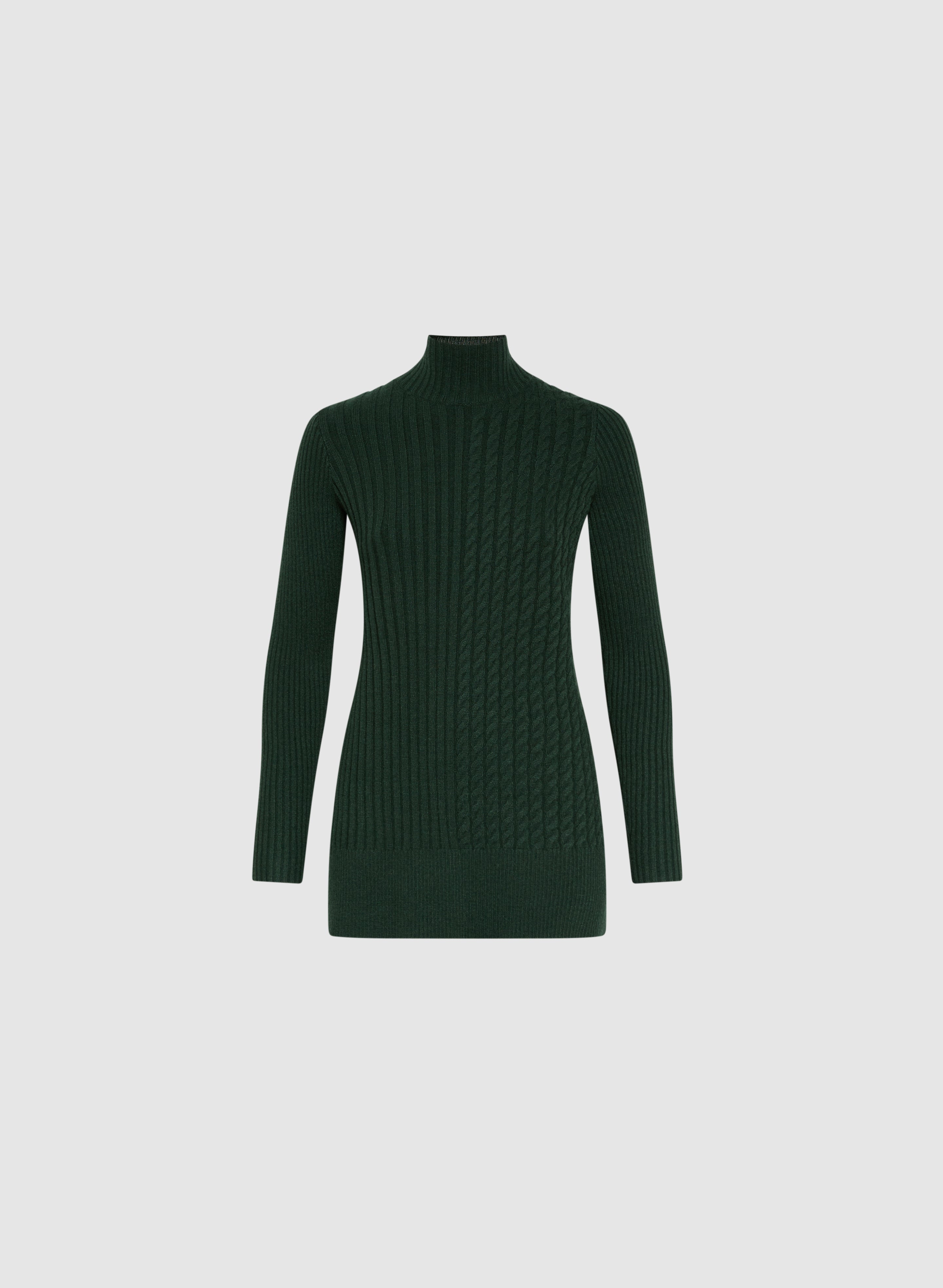 Cozy Cable & Rib Knit Sweater for Women - Soft Winter Pullover for Casual & Office Wear | Perfect for Layering in Cold Weather