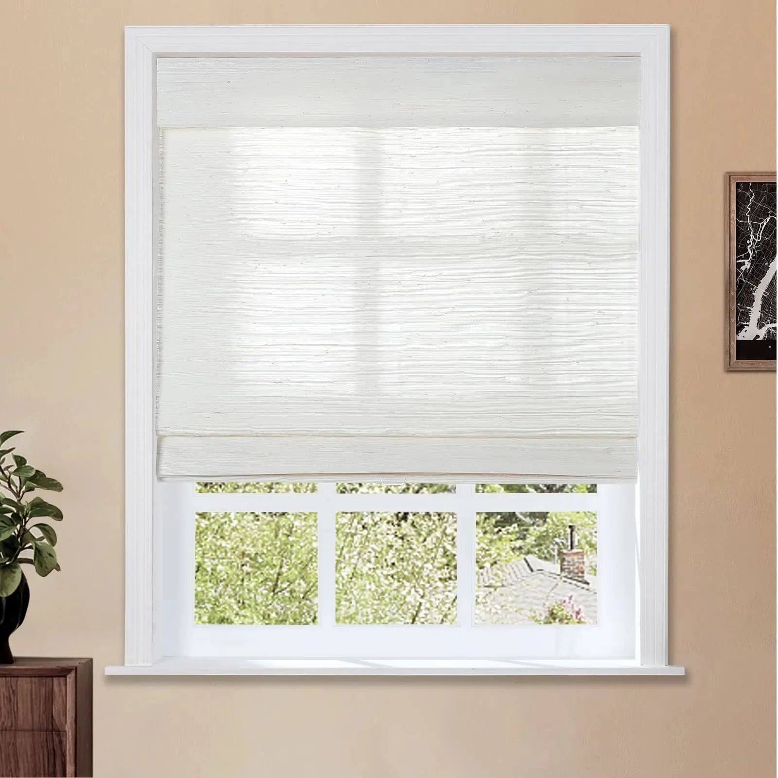 Rattan White LN57
