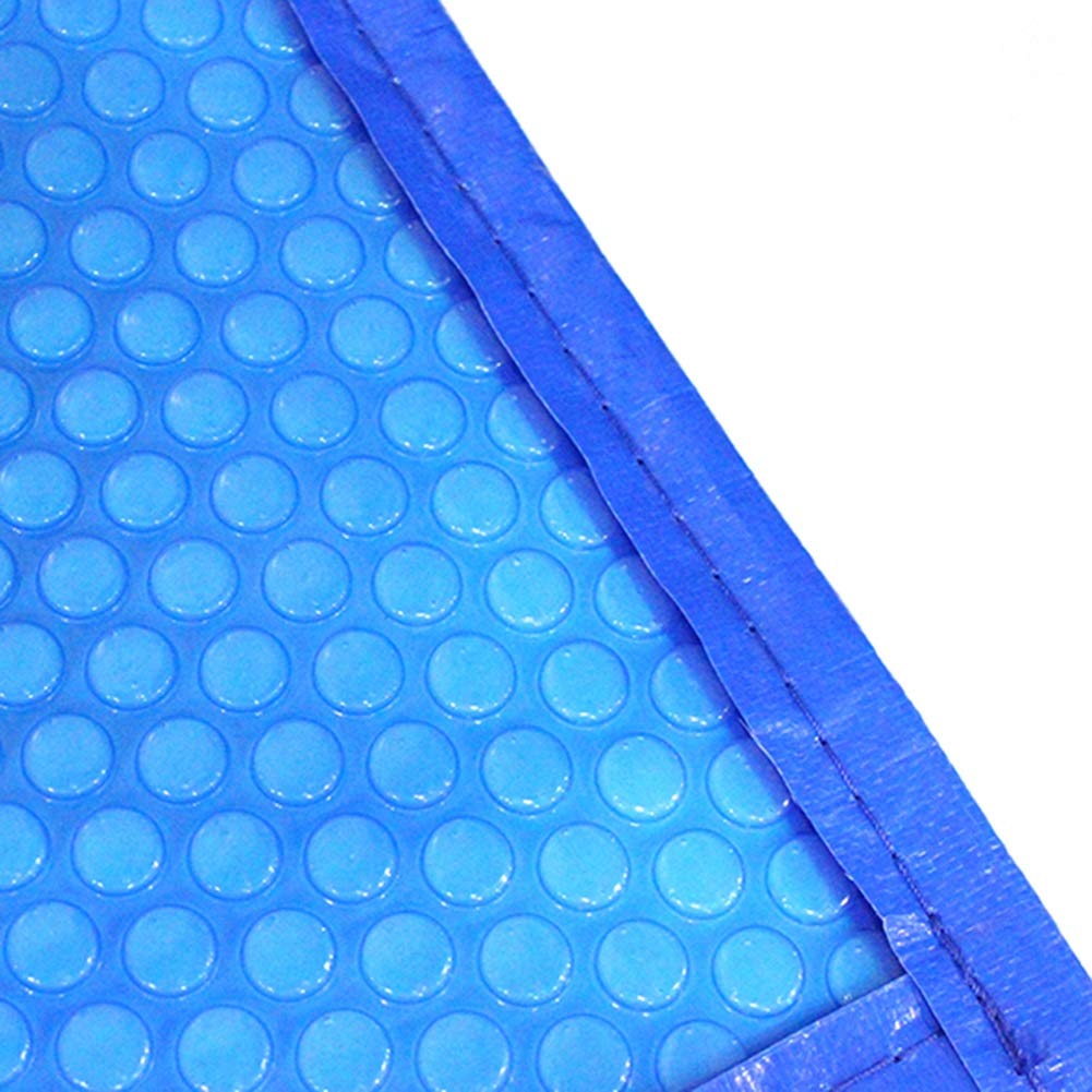 ZXL Rectangle Solar Pool Cover for In-Ground Swimming Pools - Bubble Insulation Cover for Hot Tubs & Pools - Blue (3ft×6ft/1m×2m) - Retains Heat & Reduces Evaporation - Perfect for Backyard, Garden & Residential Pool Maintenance