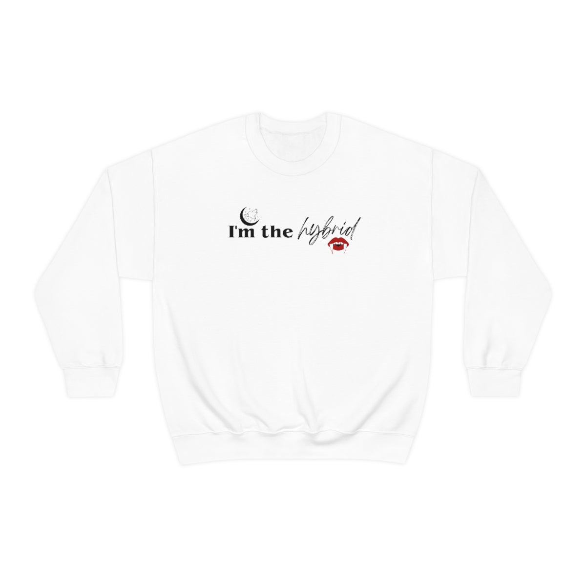 Klaus Mikaelson Hybrid Sweatshirt - The Originals & Vampire Diaries TV Show Merch - Perfect Vampire Fan Gift for Cosplay, Halloween & TVD Lovers