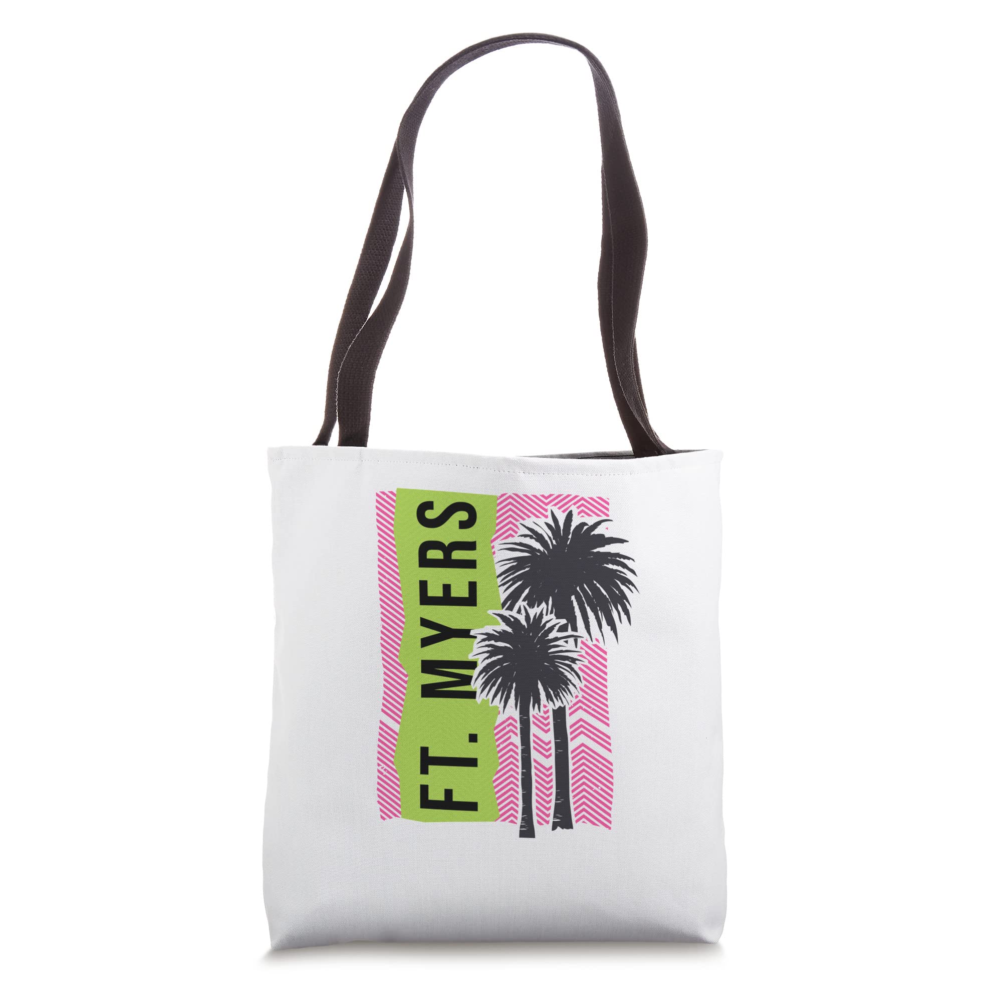 Fort Myers Beach Souvenir Tote Bag - Perfect Group Vacation Gift & Florida Travel Accessories | Beach Day Essentials, Shopping & Travel