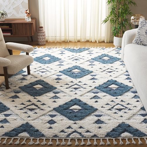 Blue/Ivory