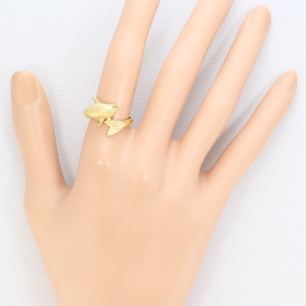 18K Yellow Gold Ring for Women - Elegant Solid Gold Band, Durable & Hypoallergenic Jewelry - Perfect for Weddings, Anniversaries & Everyday Wear