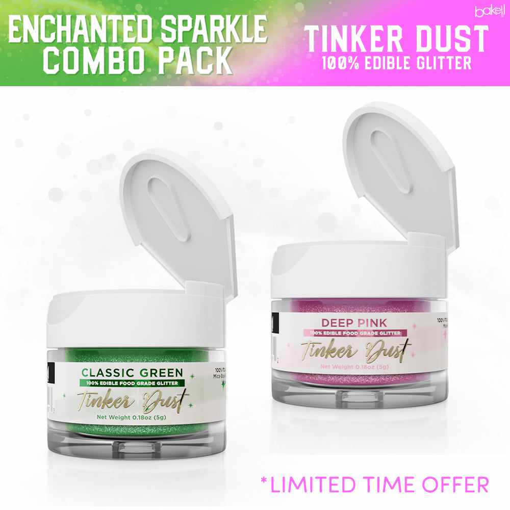Enchanted Sparkle Tinker Dust Bundle - Premium Glitter Powder for DIY Crafts, Fairy Dust Decorations & Magical Party Supplies | Perfect for Scrapbooking, Costume Design & Fantasy Themed Events