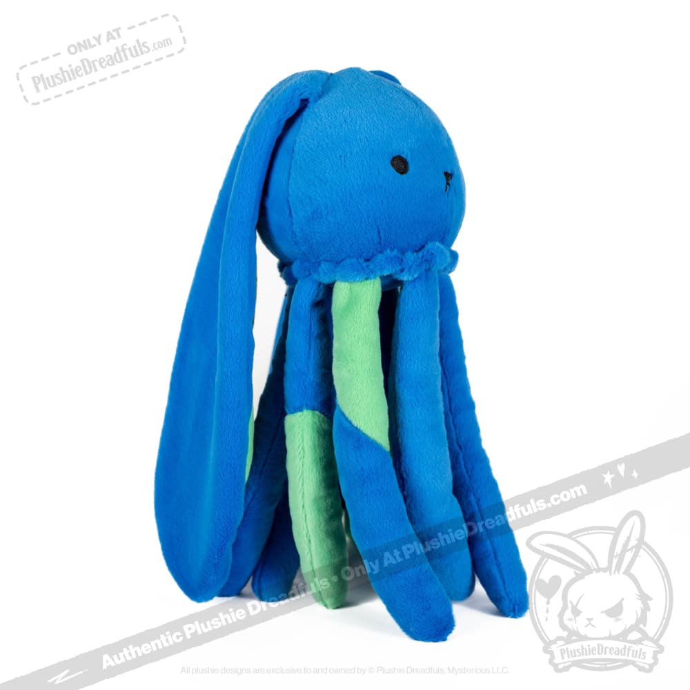Plushie Dreadfuls Sensory Processing Disorder Jellyfish Rabbit Stuffed Animal - Soft Anxiety Relief Toy for Kids & Adults, Perfect for Therapy, Calming Sensory Needs and Emotional Support