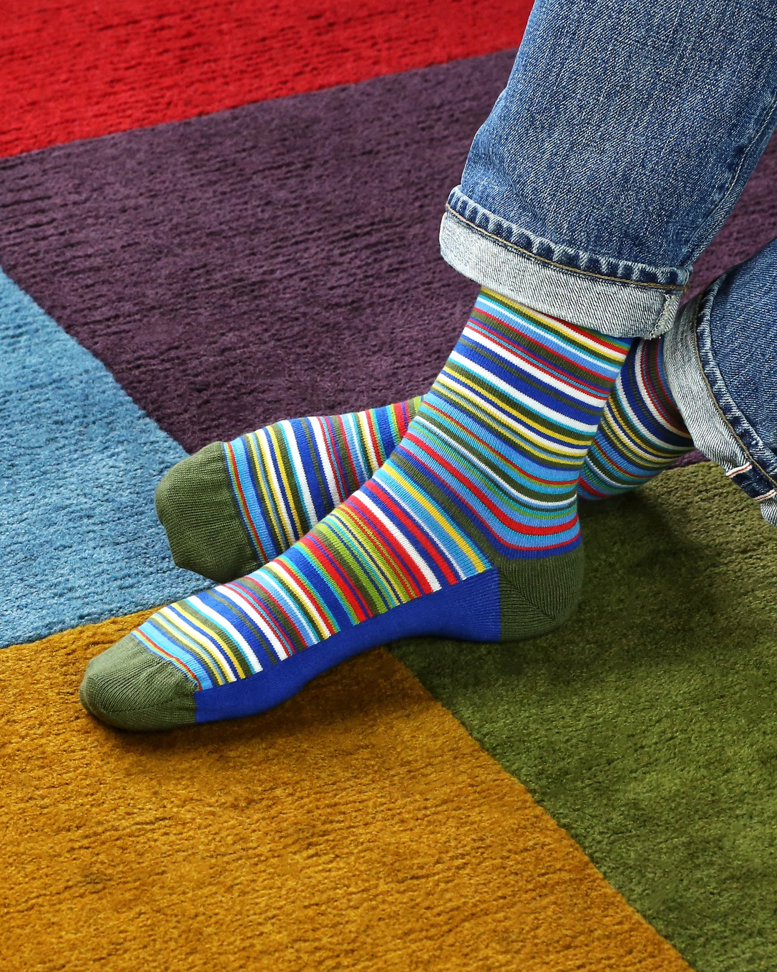 DÉCLIC Vibe Socks for Women - Soft Comfortable Khaki Ankle Socks - Perfect for Yoga, Running & Everyday Wear