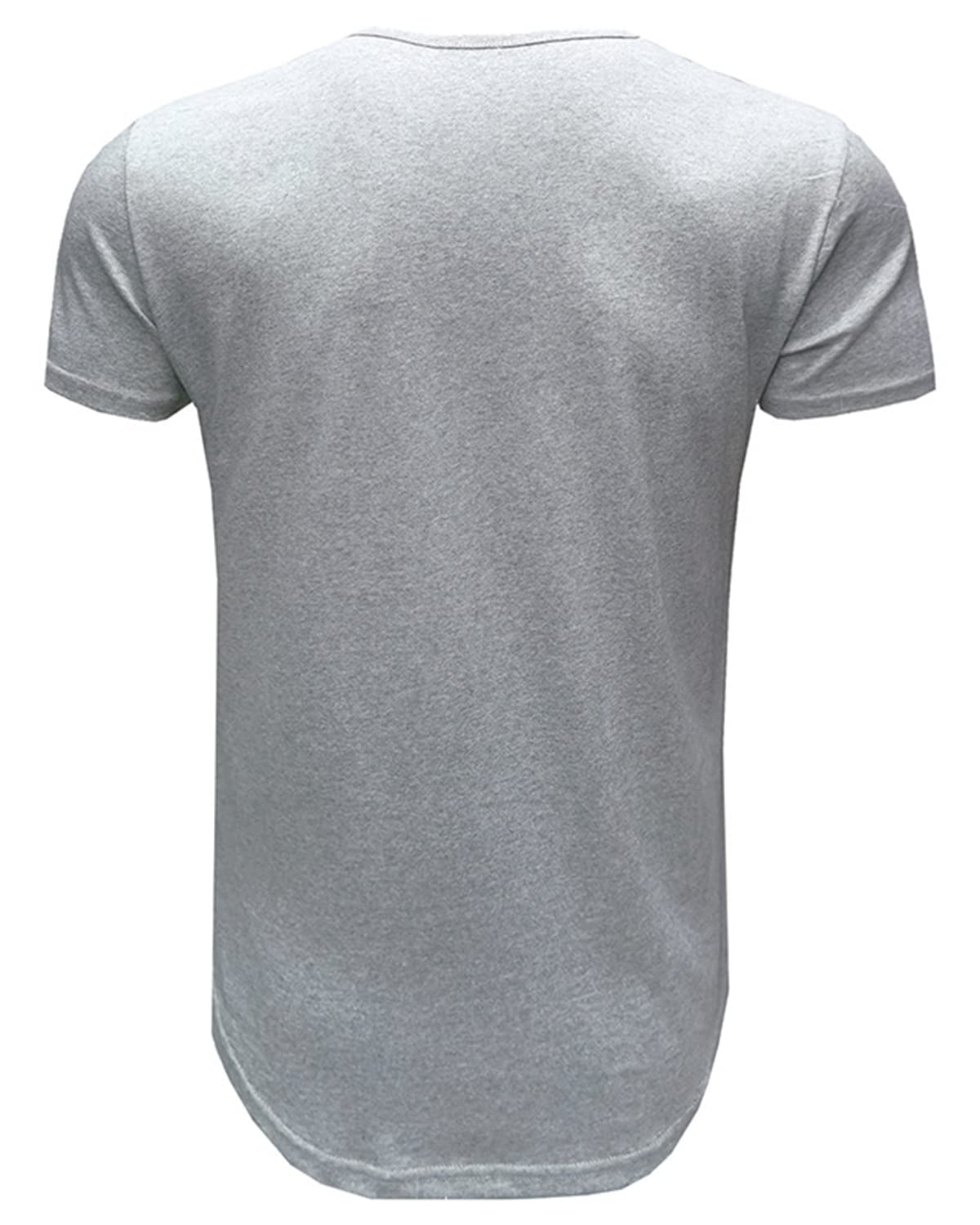 Men's Slim Fit Short Sleeve T-Shirt - Athletic Muscle Workout Tee - 100% Cotton Gym Shirt for Running, Training & Casual Wear
