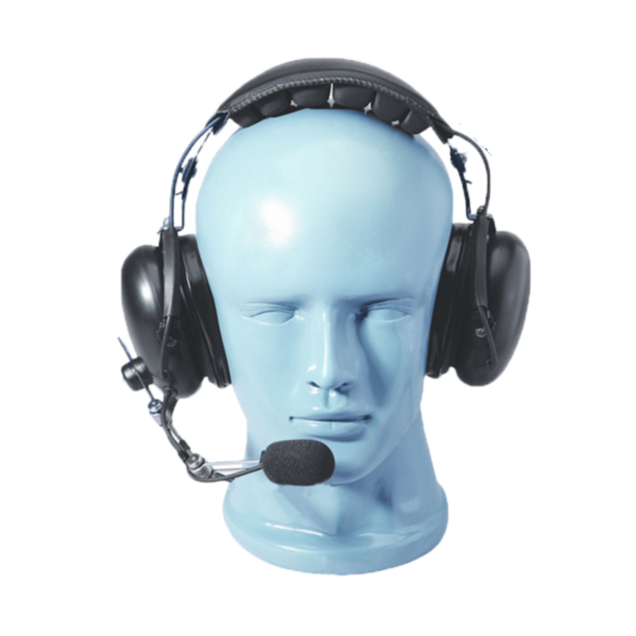 Atlantic Radio HS7 Over-Ear Noise Cancelling Headset with Boom Mic - Perfect for Gaming, Call Centers & Aviation Communication