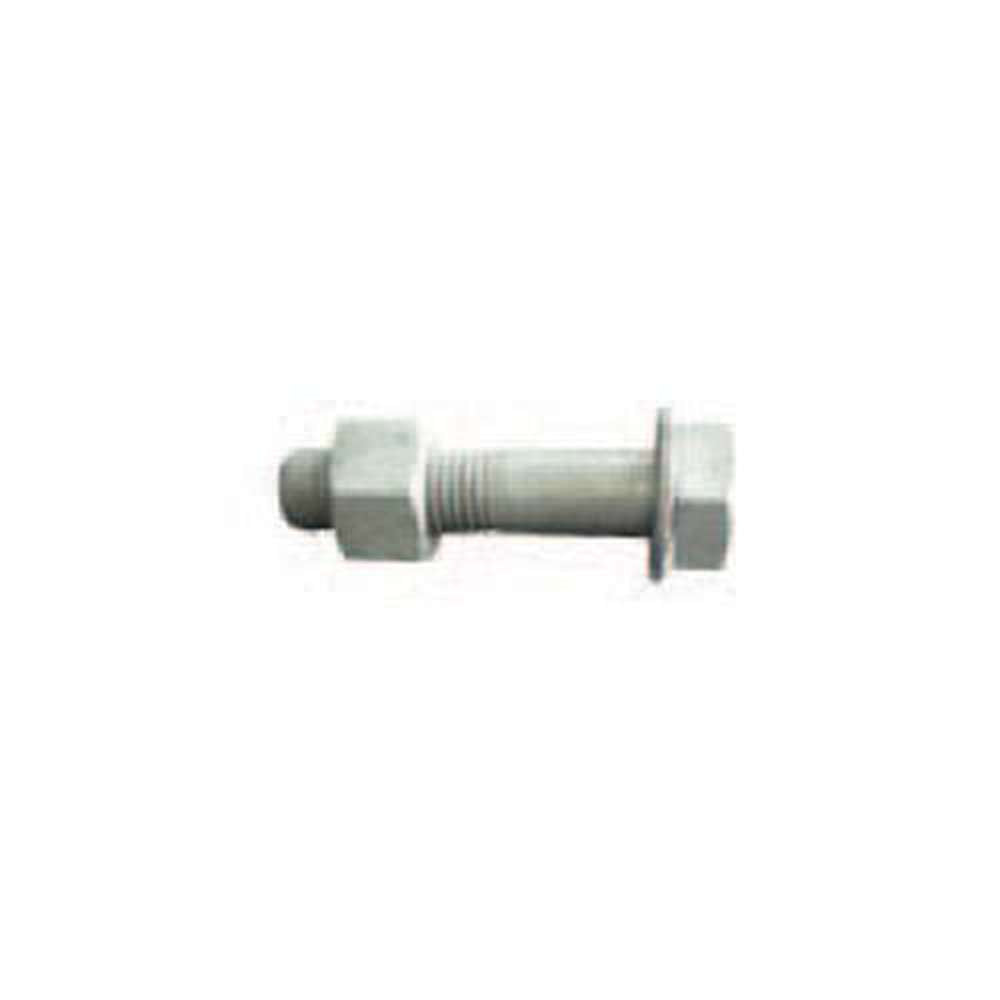 Galvanized Hex Bolt and Nut Set - M12 x 180mm - Heavy Duty Construction Hardware for Outdoor Projects, Metal Structures, and DIY Repairs