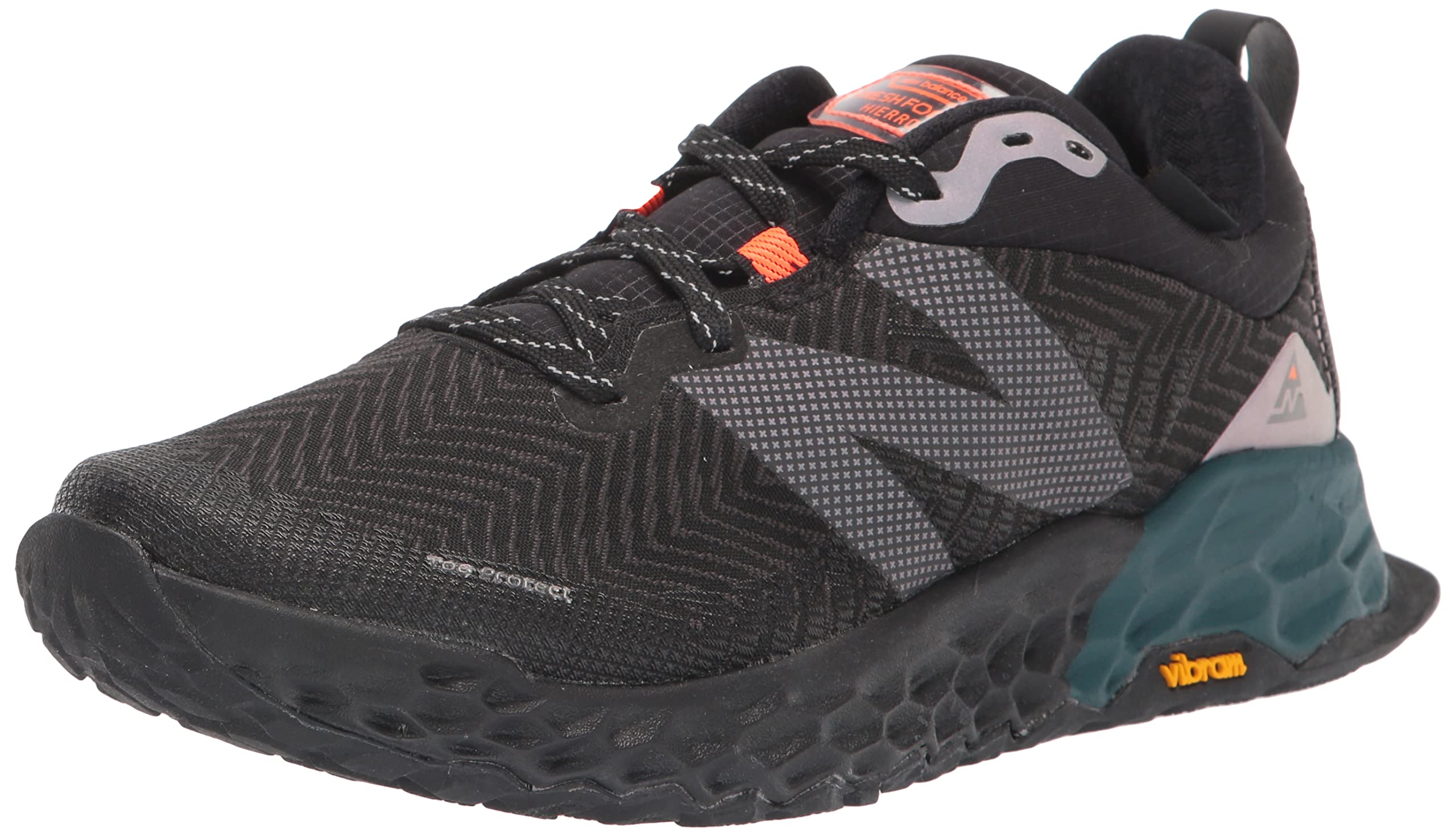 New Balance Men's Fresh Foam Hierro V6 Trail Running Shoes - Lightweight Cushioned for Hiking & Outdoor Adventures