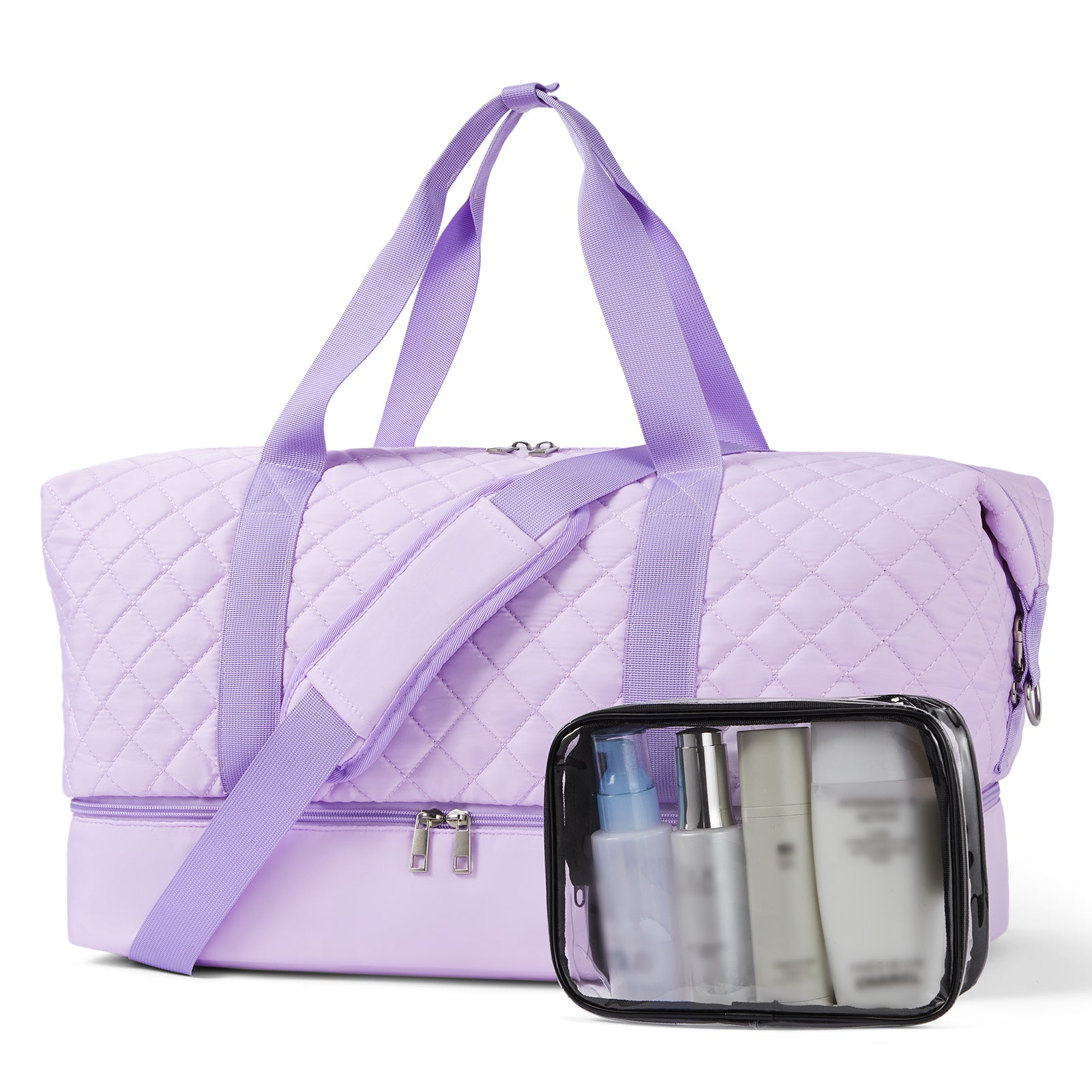 JUDEA Women's Travel Bag with Toiletry Organizer & Shoe Compartment - Perfect for Weekend Getaways, Business Trips & Airplane Carry-On