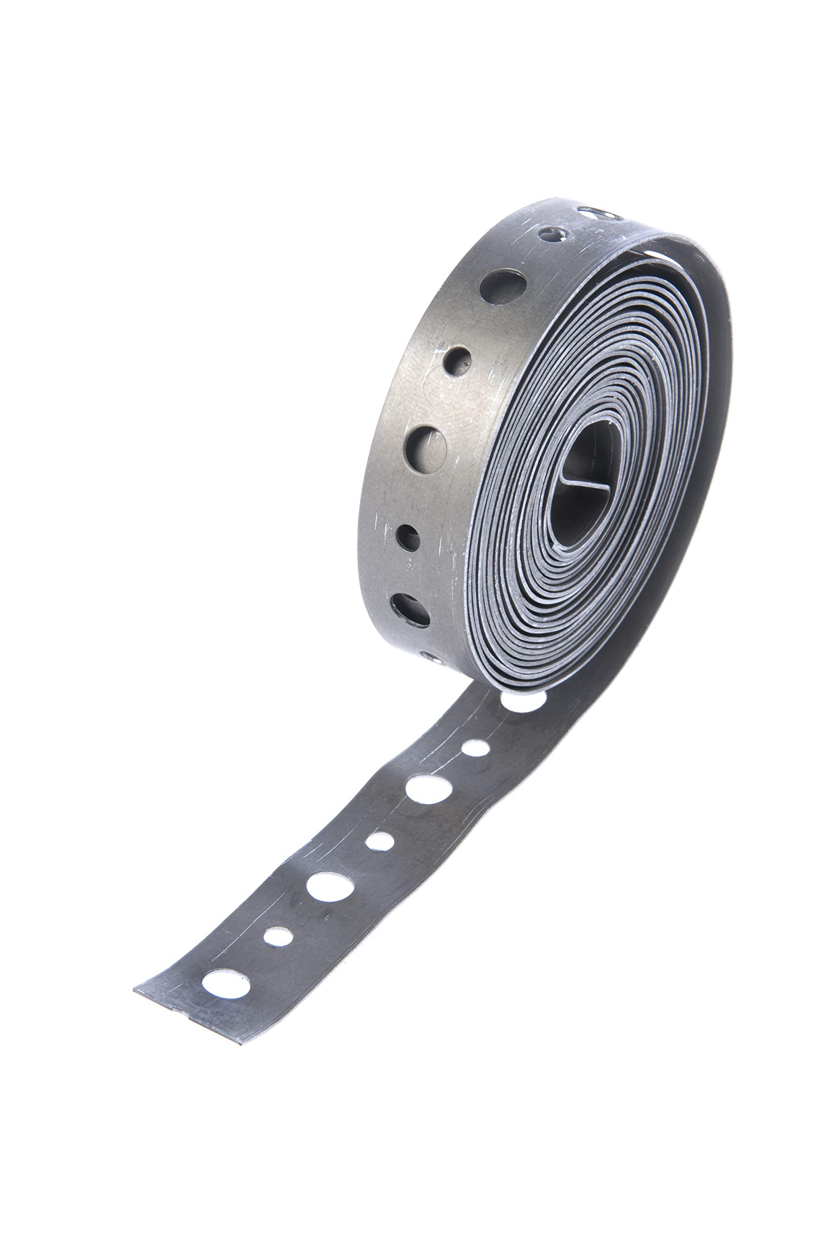 FixtureDisplays® 24 Gauge Metal Hanger Straps - 50 Pack (18110-BLACKSWAN) - Heavy Duty Bulk Hardware for Retail Displays, Shelving & Closet Organization - Perfect for Store Fixtures, Garment Racks & Home Storage Solutions