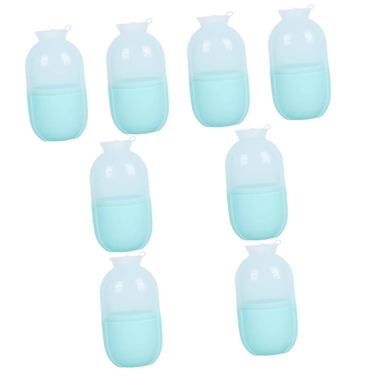 FOMIYES 8-Piece Ice Massage Set - Facial Ice Globes & Eye Rollers for Skincare, Cold Therapy, and Puffiness Relief - Perfect for Home Spa, Dark Circle Treatment, and Post-Workout Recovery