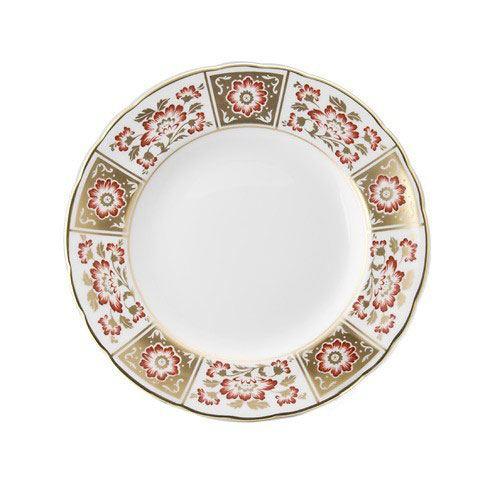 Elegant Red Salad Plate Set - Durable Ceramic Dinnerware for Restaurants, Parties & Home Dining - Perfect for Salads, Appetizers & Desserts