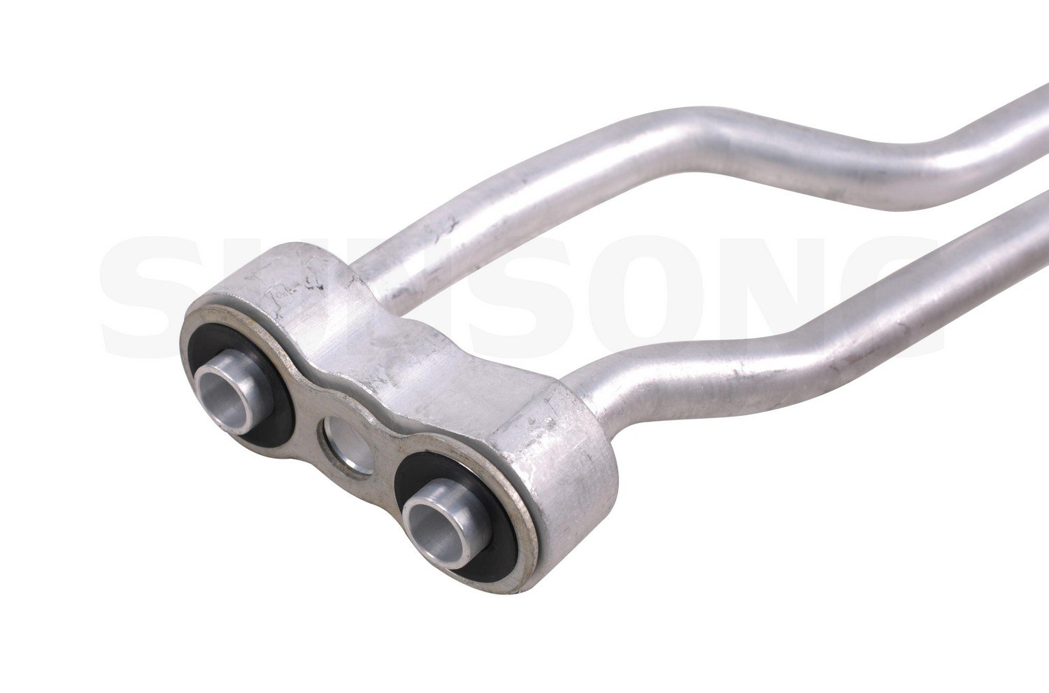 Sunsong 5801012 Engine Oil Cooler Hose Assembly - High Performance Replacement Part for Car & Truck Cooling Systems - Perfect for Ford, Chevy, Dodge Vehicles - DIY Auto Repair & Maintenance Essential