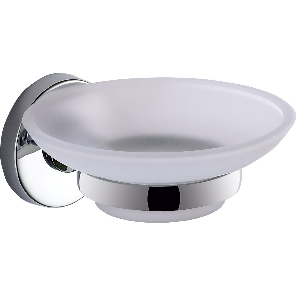 Nameeks FE11-13 Felce Soap Dish Holder - Ceramic Soap Tray with Drainage for Bathroom, Kitchen Sink - Perfect for Shower, Bathtub, and Countertop Organization