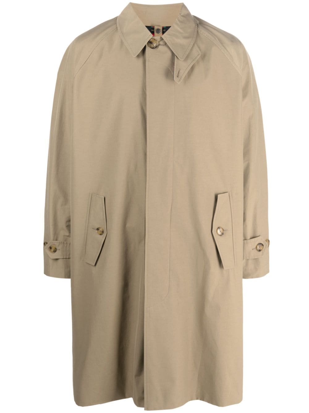 Baracuta Classic Beige Trench Coat for Men & Women | Waterproof Windbreaker with Hood | Perfect for Fall, Winter & Outdoor Adventures