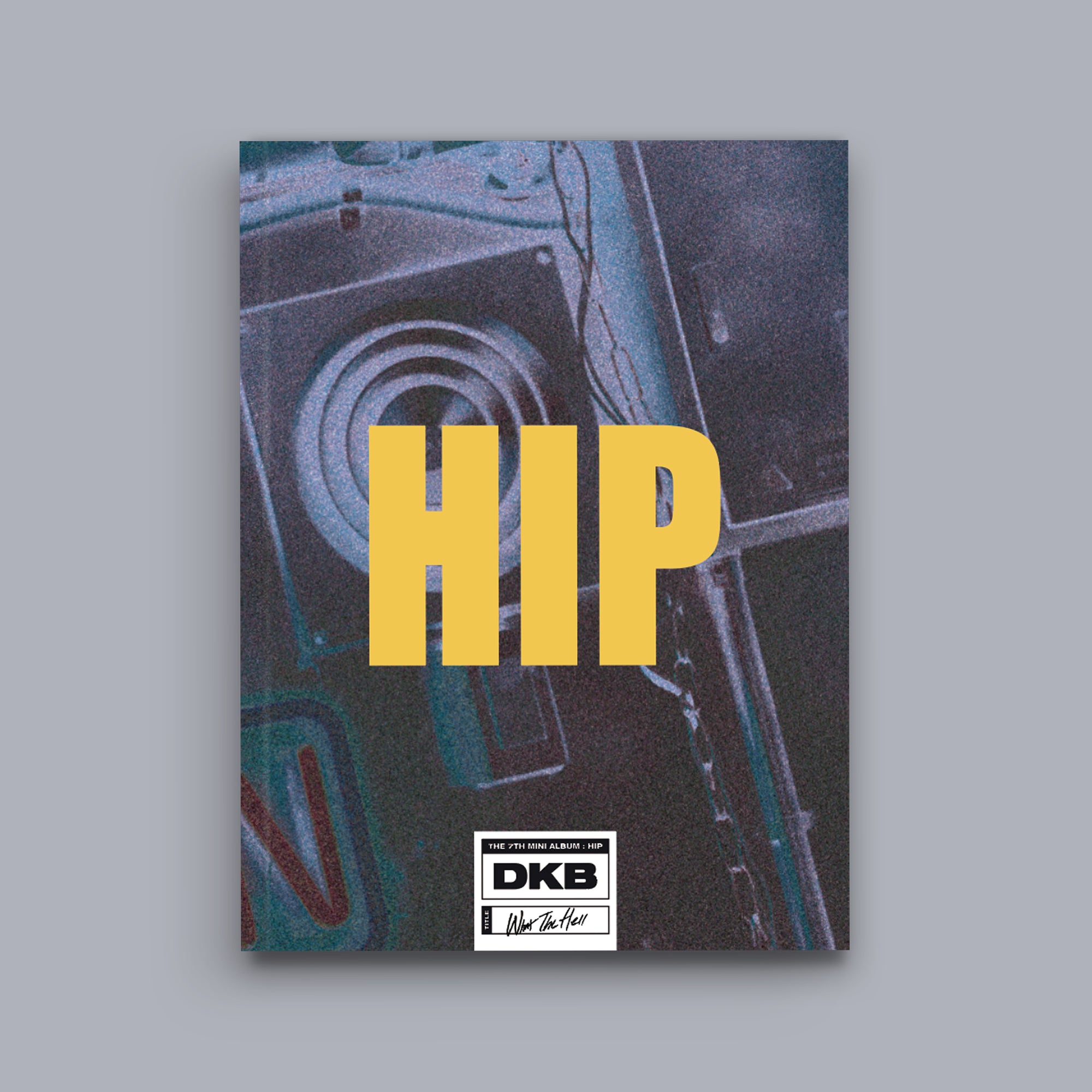 DKB 7th Mini Album 'HIP' - K-Pop Music CD with Photobook & Poster - Perfect for K-Pop Fans and Collectors