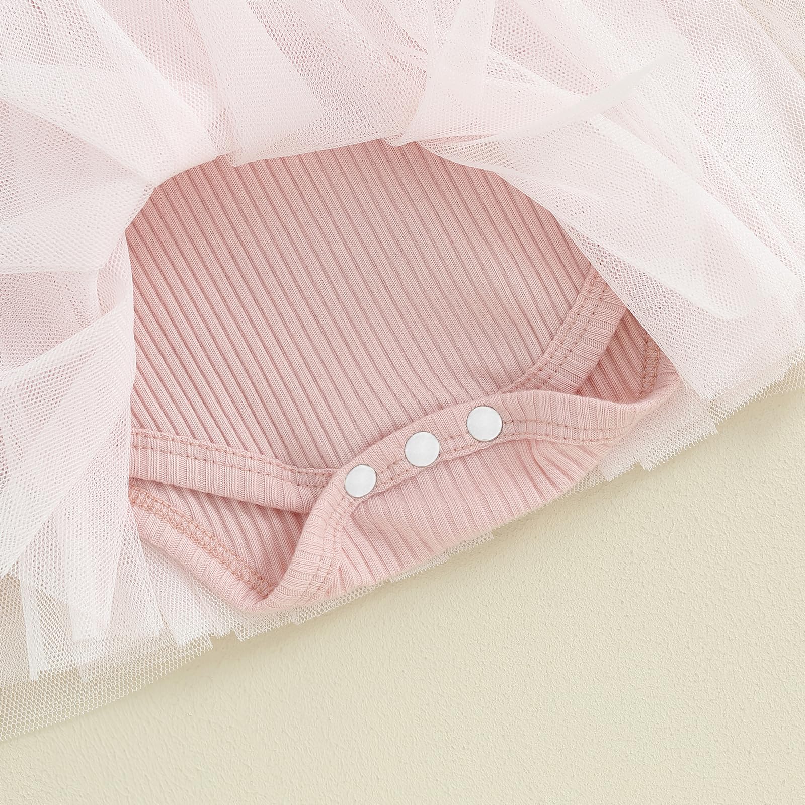 Adorable Baby Girl Fall Winter Outfits - Long Sleeve Romper Dress with Skirt | Princess Style Newborn Clothes | Perfect for Holidays, Family Photos & Special Occasions