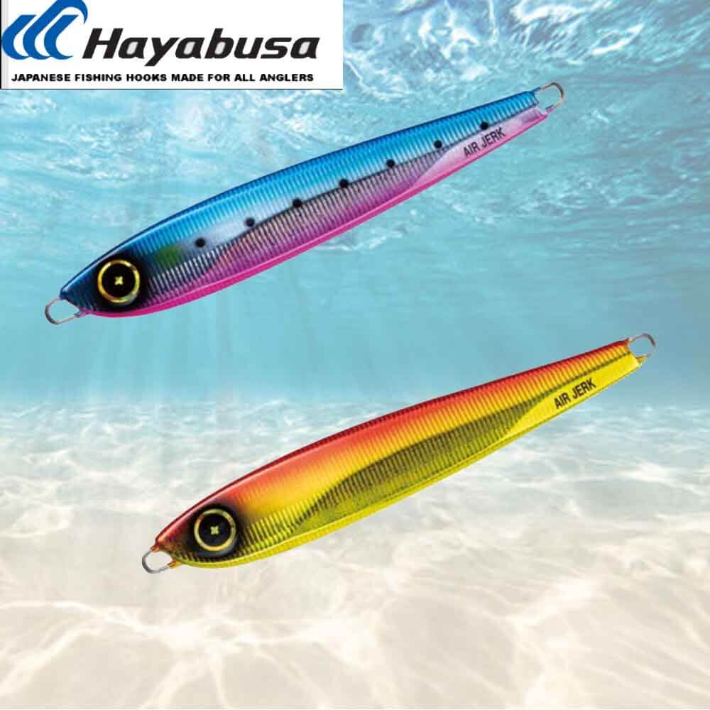 Hayabusa 200G Slow Pitch Jig with Jack Eye Air Jerk - Premium Saltwater Fishing Lure for Deep Sea, Trolling & Offshore Angling