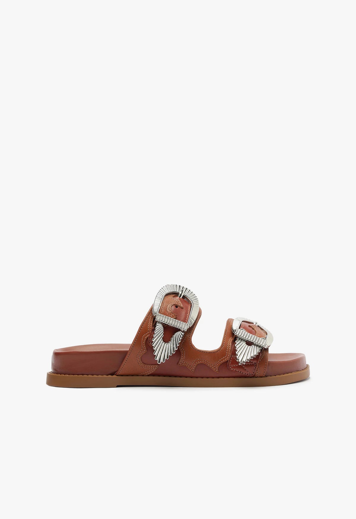 Harper Sporty Leather Sandal - Women's Comfortable Casual Sandals with Arch Support | Perfect for Beach, Vacation & Summer Outfits