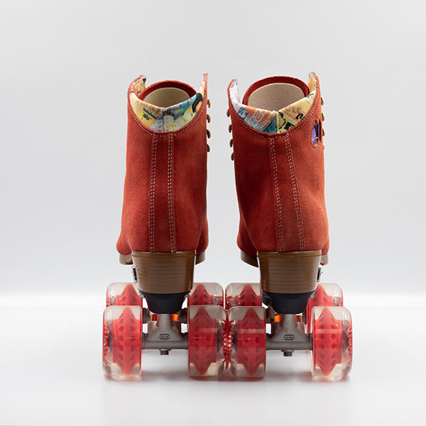 Best Moxi Lolly Roller Skates for Women - Poppy Red Size 8 | Outdoor & Indoor Skating, Rink, Park, Fitness & Fun