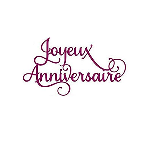 Joyeux Anniversaire French Words