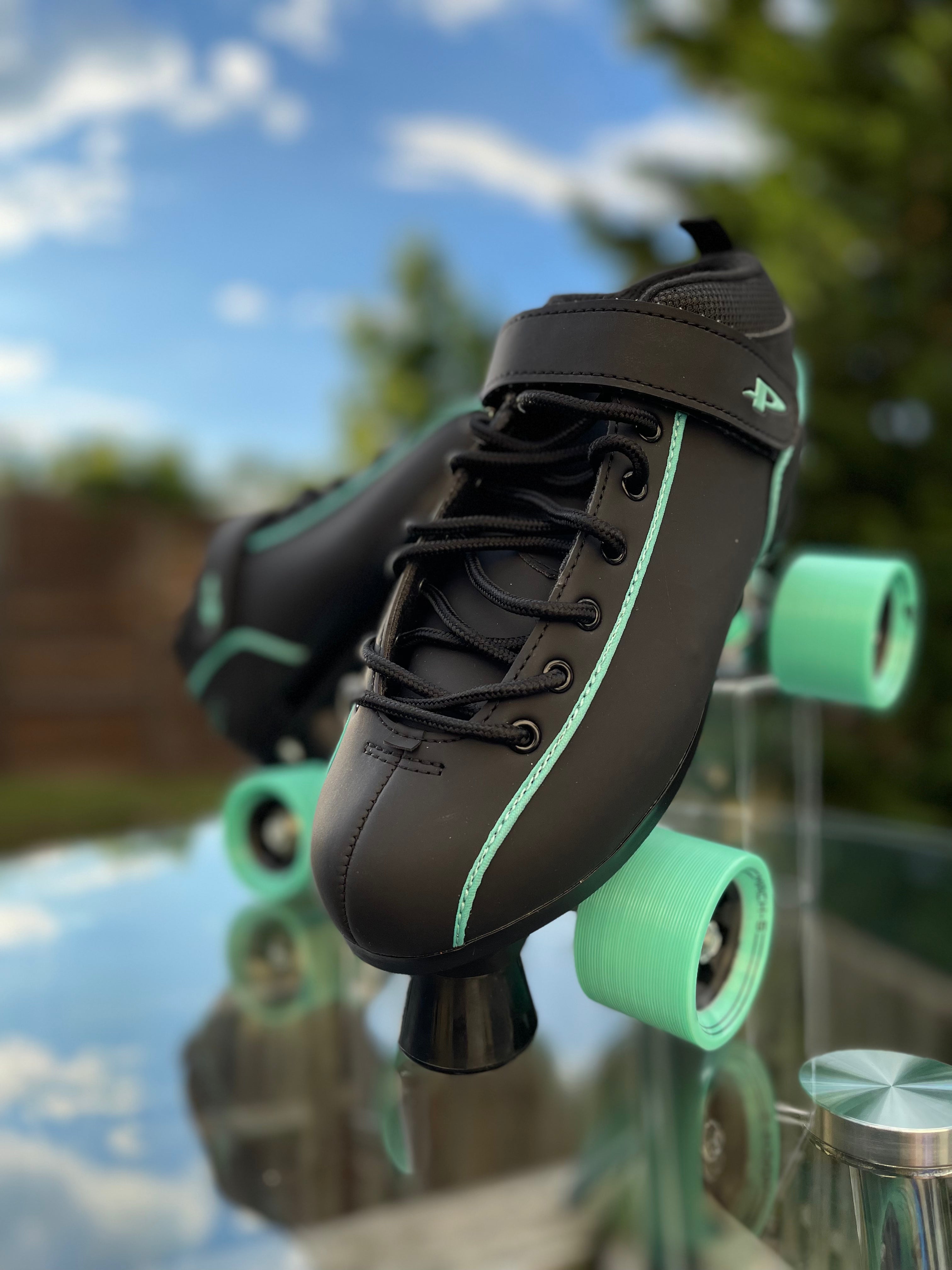 Black & Teal
