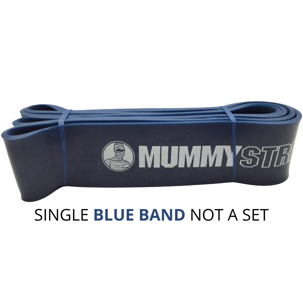MummyStrength Resistance Bands for Men & Women - Heavy Duty Pull Up Assist Bands for Powerlifting, Strength Training & Home Workouts | Compatible with All Pull Up Bars & Gym Stations | Includes Exercise Guide (Ideal for Home Gym, CrossFit & Physical Therapy)