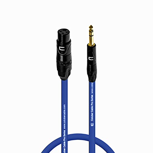 Premium Balanced XLR Female to 1/4