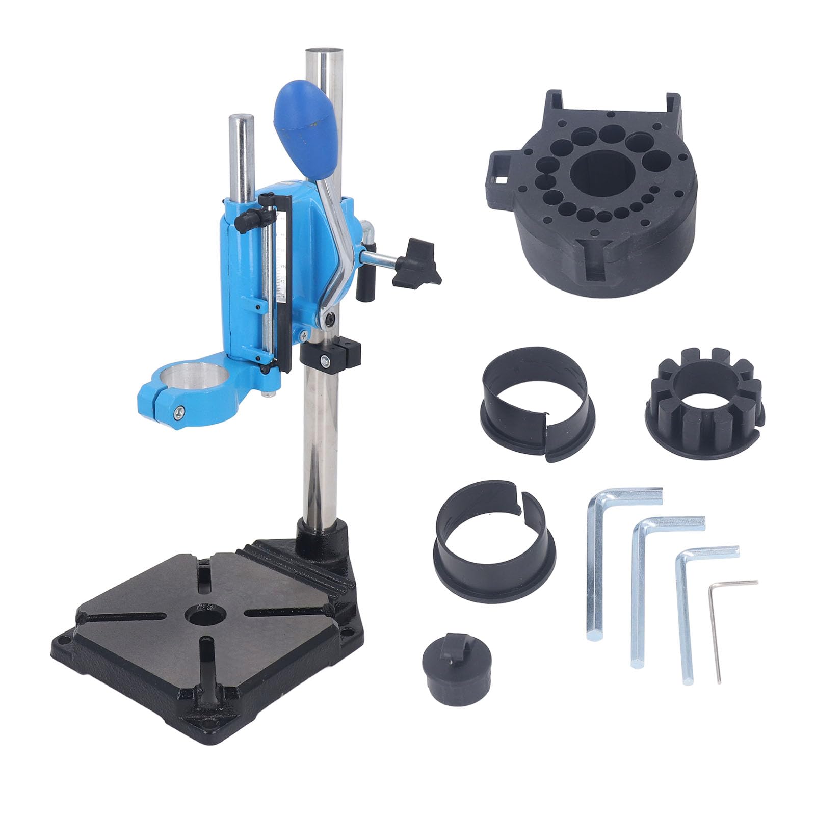Multifunctional Electric Drill Guide Stand with Universal Bracket - 90 Degree Rotation Clamp for Precision Drilling | Perfect for Woodworking, Metalworking & DIY Home Projects