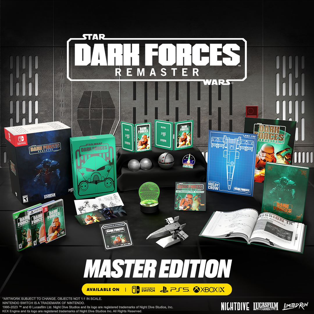 Xbox STAR WARS: Dark Forces Remaster Master Edition - Limited Run #24 Collector's Item | Classic FPS Game for Xbox Consoles | Perfect for Gaming Nights & Star Wars Fans