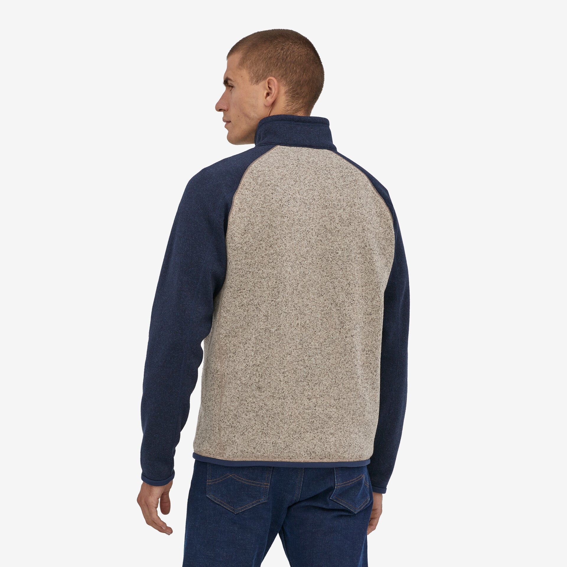 Men's Better Sweater® 1/4 Zip Fleece Jacket - Lightweight Warm Pullover for Hiking & Outdoor Activities (Style 25523)
