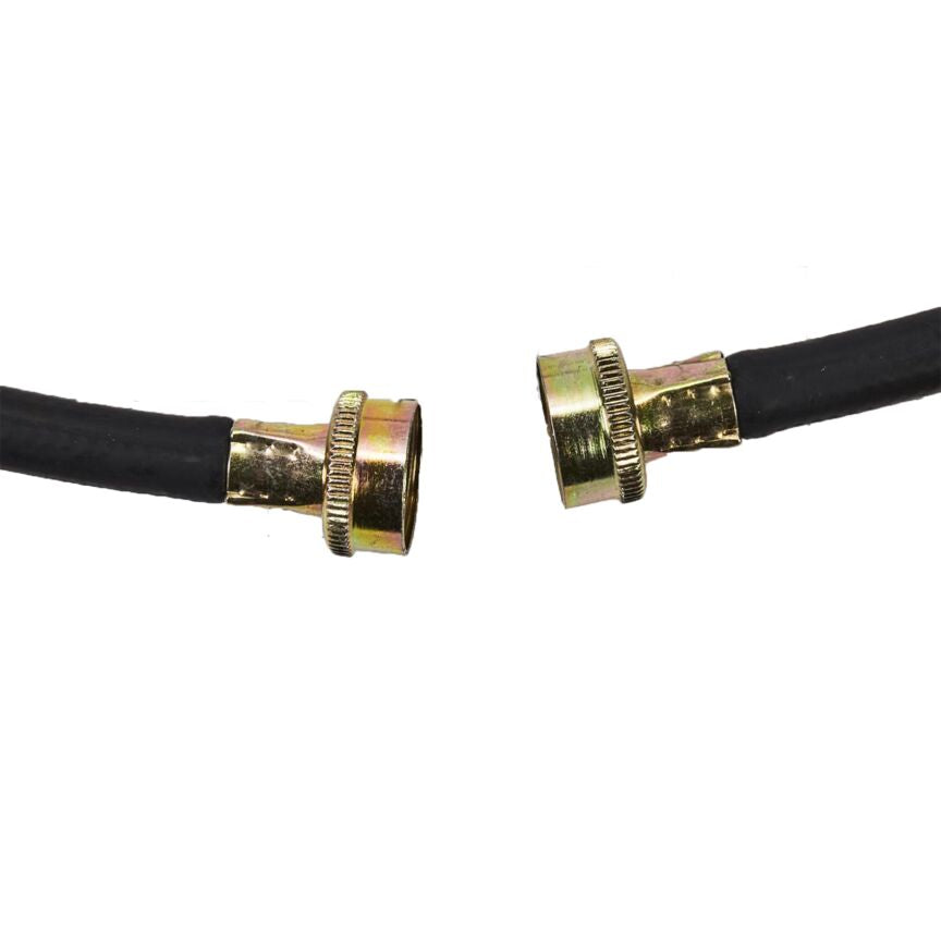 Whirlpool 8212641RP Black Washer Fill Hoses - Replacement Water Supply Hoses for Washing Machines - Perfect for Laundry Room, Home Appliance Maintenance & Repair