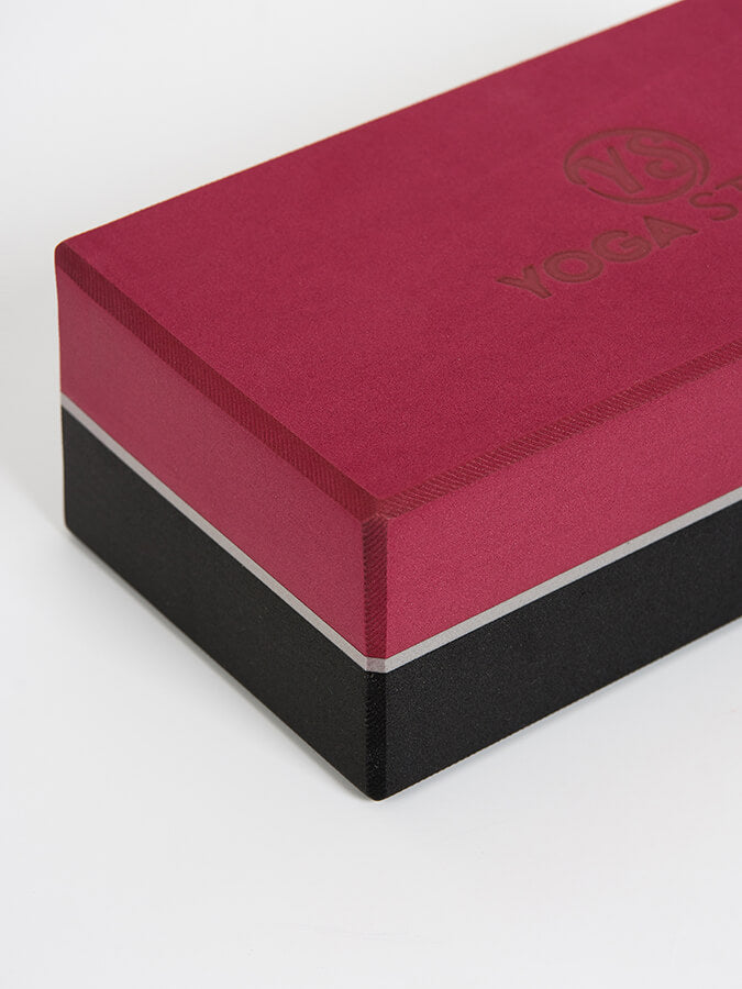 Premium EVA Yoga Block - Dual Color Non-Slip Yoga Brick for Home & Studio Workouts - Ideal for Yoga, Pilates, and Fitness Training