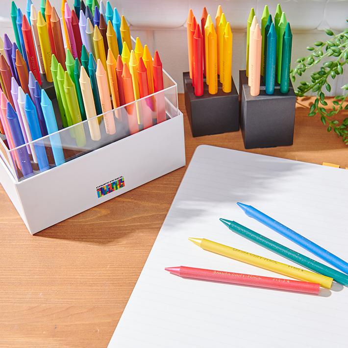 72-Color COUPY CRAYON PENCIL Cube Box - Premium Art Supplies for Kids & Adults | Perfect for Drawing, Sketching & Coloring Books | SAKURA Quality