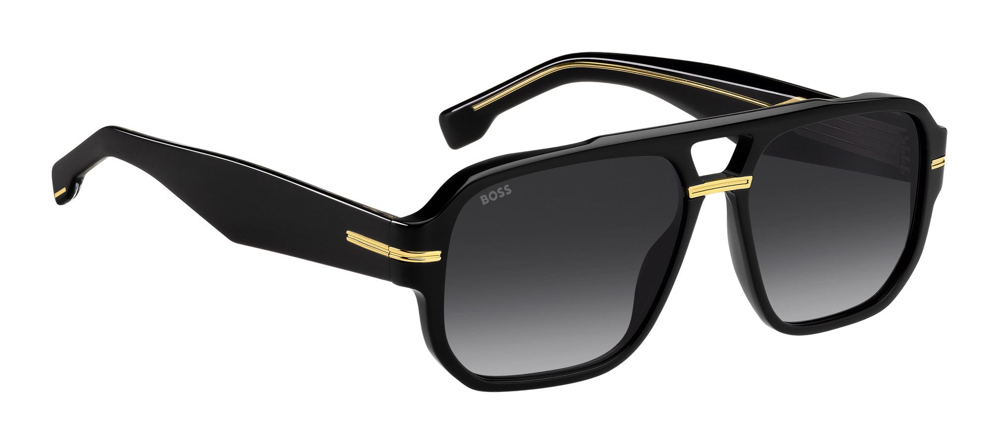 Boss 1718 S Sunglasses for Men - Polarized UV Protection Aviator Shades - Perfect for Driving, Travel & Outdoor Activities