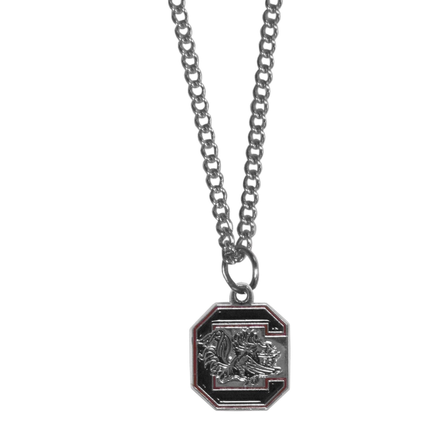 Siskiyou Sports NCAA Chain Necklace with Small Charm - 20 Inch College Team Jewelry for Women & Men - Perfect for Game Day, School Spirit & Fan Gifts