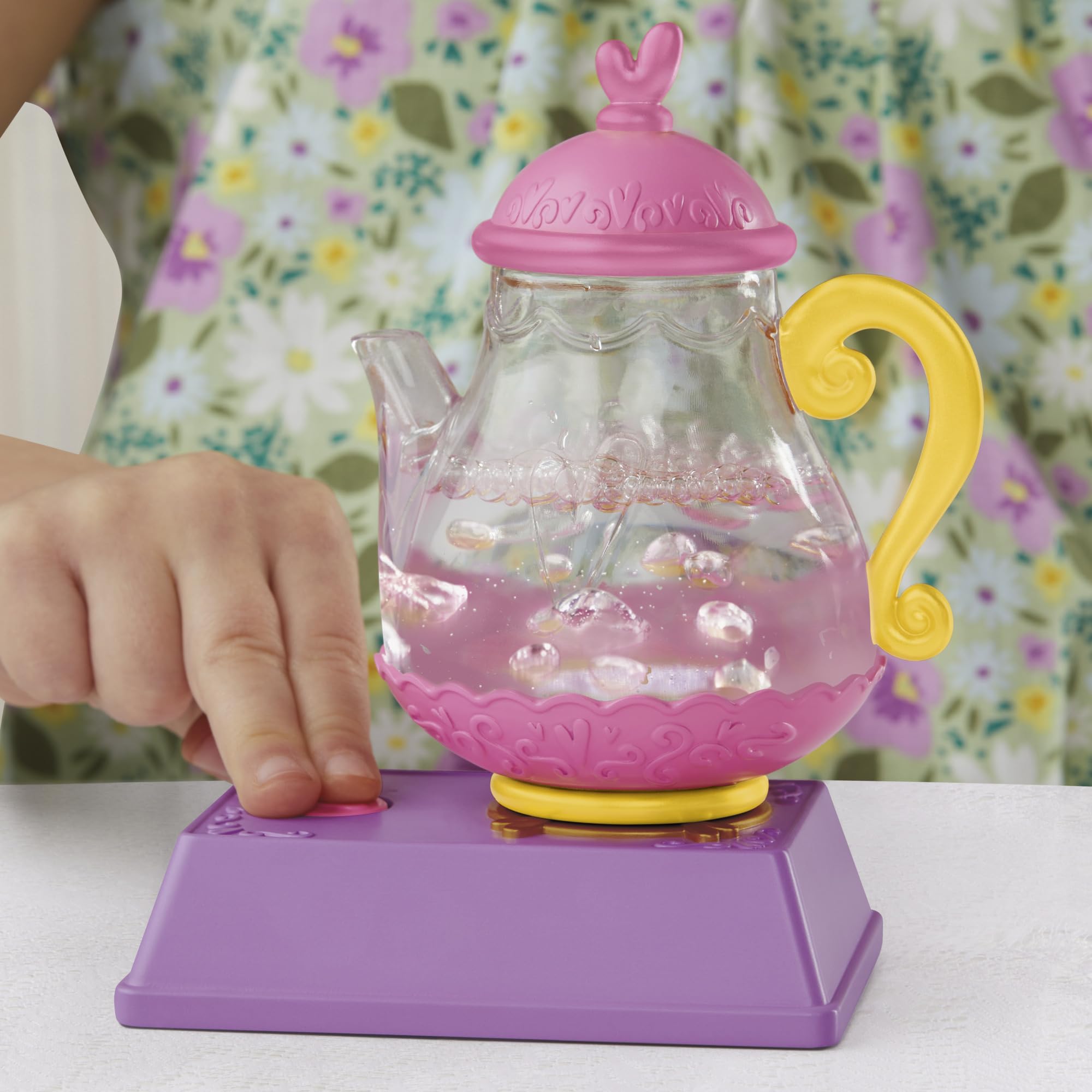 Baby Alive Bubbly Tea Party Sophia Sparkle Doll with Teapot Accessories - 11