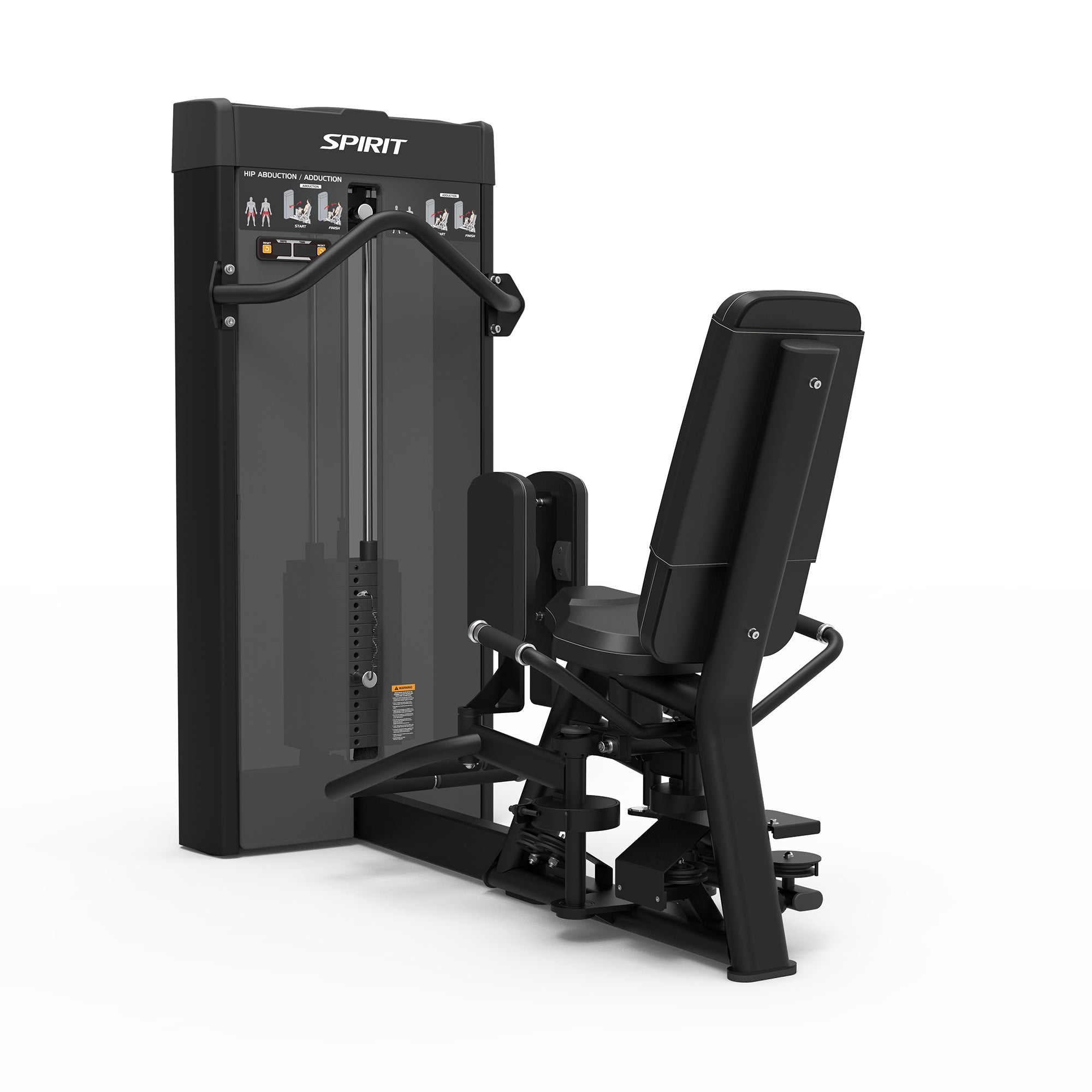 Spirit Fitness CSD ITOT Commercial Dual Inner Thigh/Outer Thigh Machine - Professional Gym Equipment for Leg Workouts & Strength Training - Perfect for Home Gyms, Fitness Centers & Personal Trainers