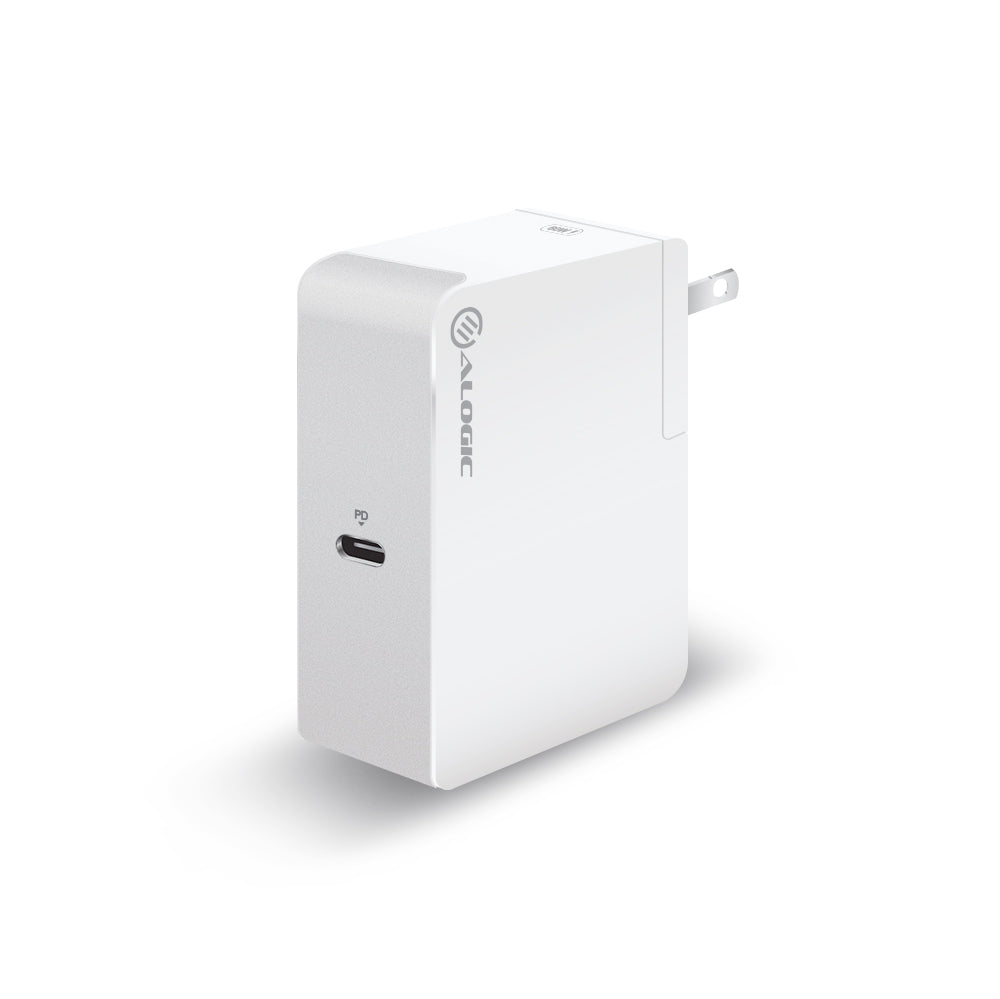 60W USB C Fast Charger for Laptop & MacBook - Travel Adapter with USB C Cable (2m) - Compatible with AU/EU/UK/US Plugs - Perfect for Business Travel, Home & Office Use