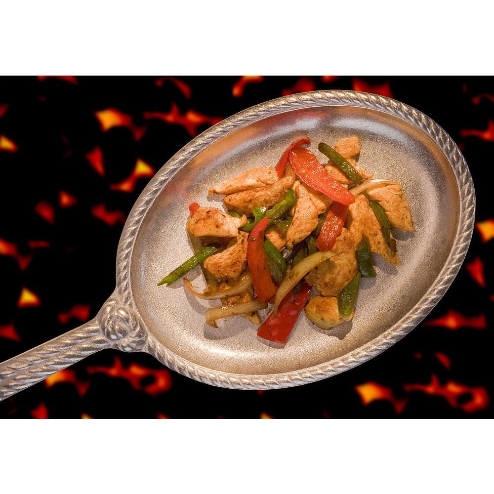Premium Gourmet Grillware Sizzle Platter - Heavy Duty Cast Iron Serving Dish for Steak, Fajitas & Sizzling Meals - Perfect for BBQ, Outdoor Cooking & Restaurant Style Presentation