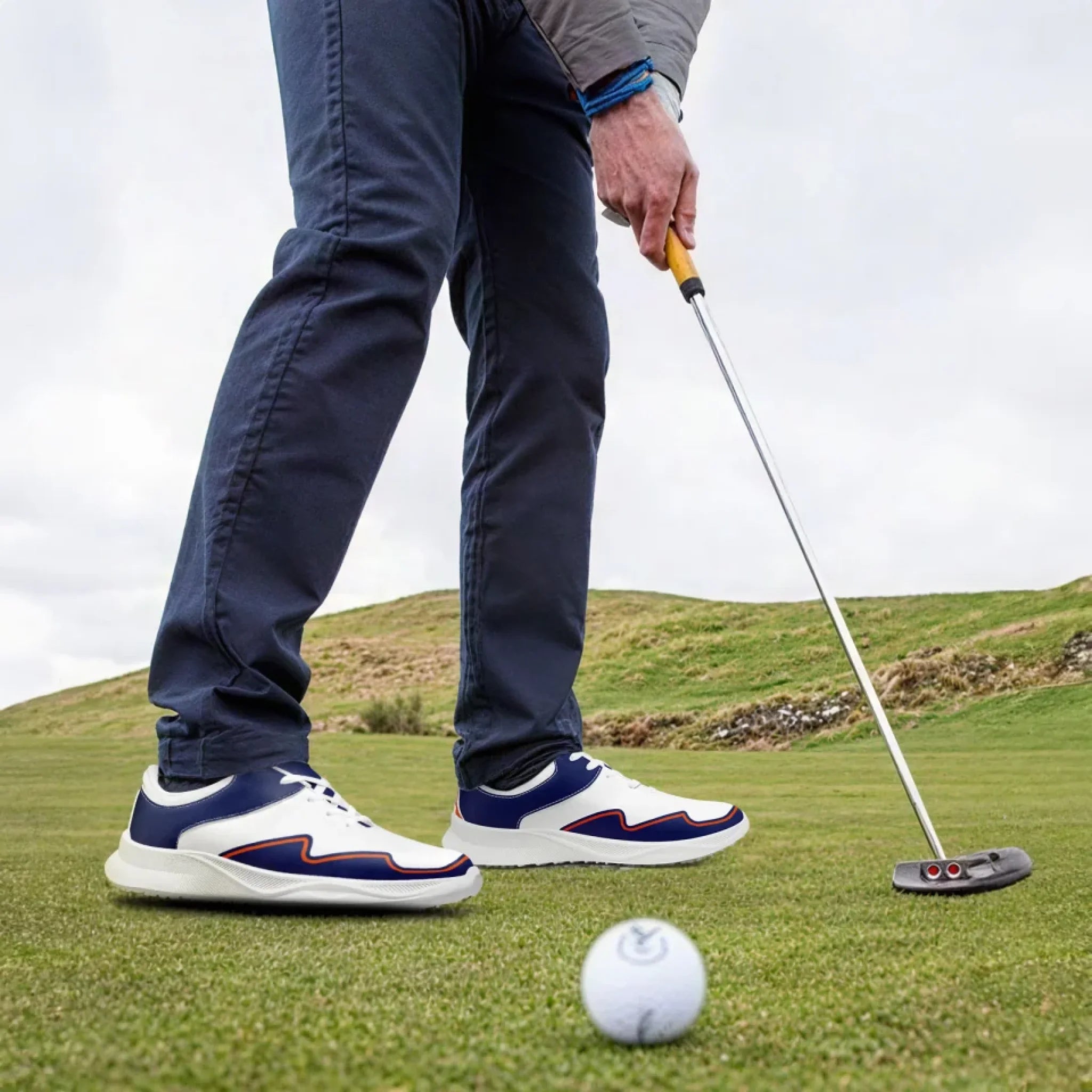Custom Golf Shoes for Training & Academies – Lightweight Performance Golf Footwear FN062 25028054 | Perfect for Driving Range, Golf Course & Practice Sessions