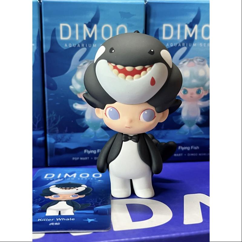 DIMOO Aquarium Series Killer Whale Collectible Figure - Cute & Unique Blind Box Toy for Kids & Adults - Perfect for Home Decor, Office Display, and Gift Giving