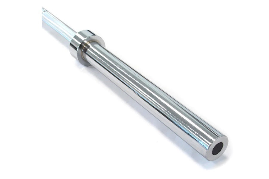 Warrior Economy Olympic Chrome Barbell (7ft) - Professional Weightlifting Bar for CrossFit, Powerlifting & Home Gym Workouts