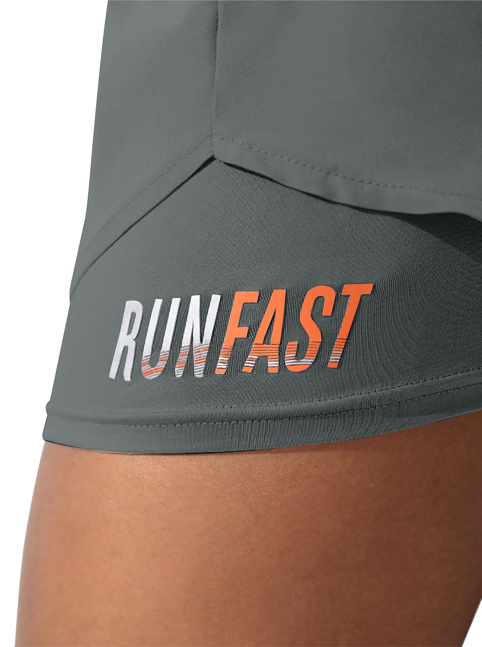 YOAKUKA Women's 2-in-1 Workout Shorts with Built-in Liner - High Waist Yoga Running Tennis Skirt for Gym, Fitness & Summer Sports - Perfect for Workouts, Running, Yoga and Casual Wear