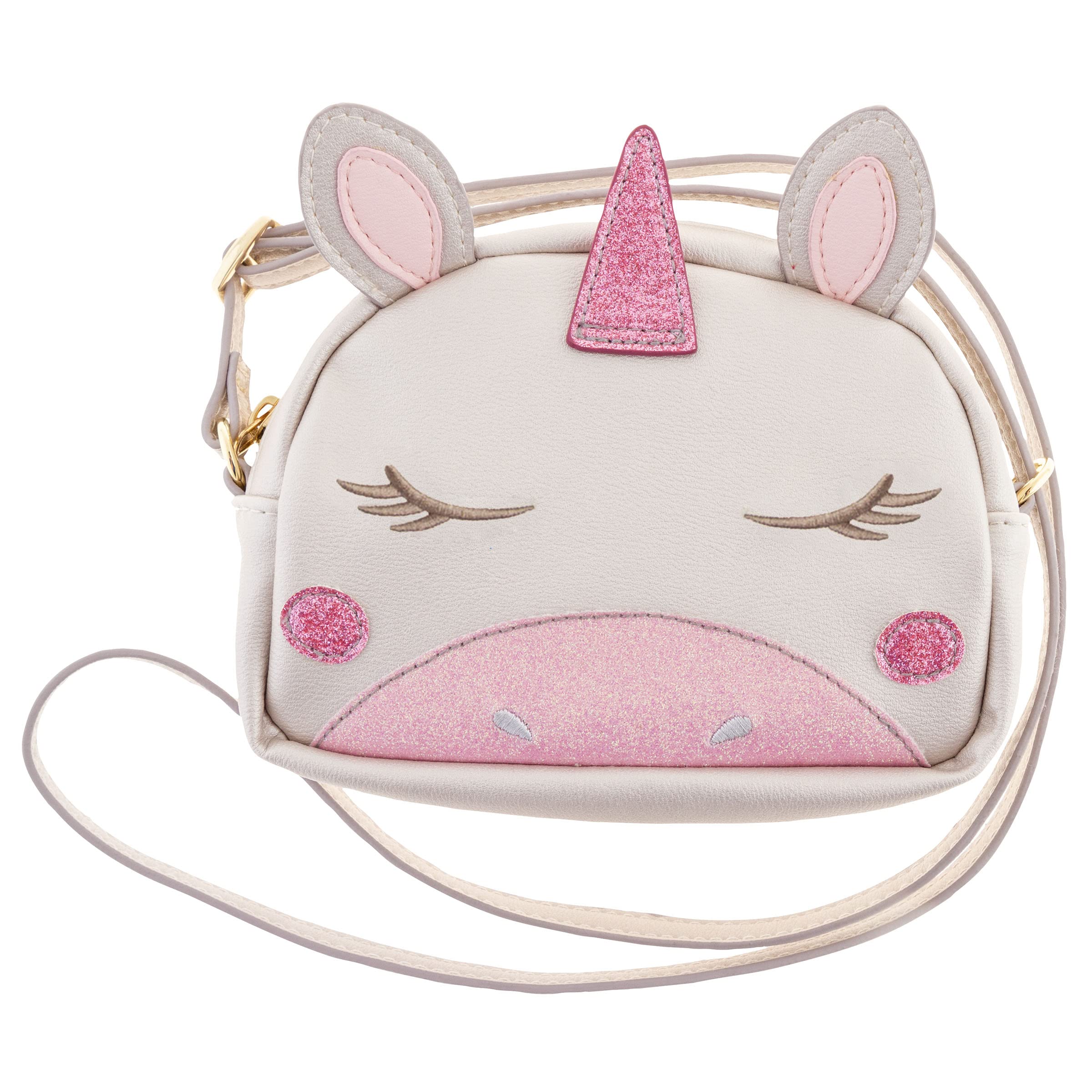 Stephen Joseph Girls Crossbody Purse - Fashionable Toddler Handbag for Little Girls | Perfect for School, Travel & Birthday Gifts