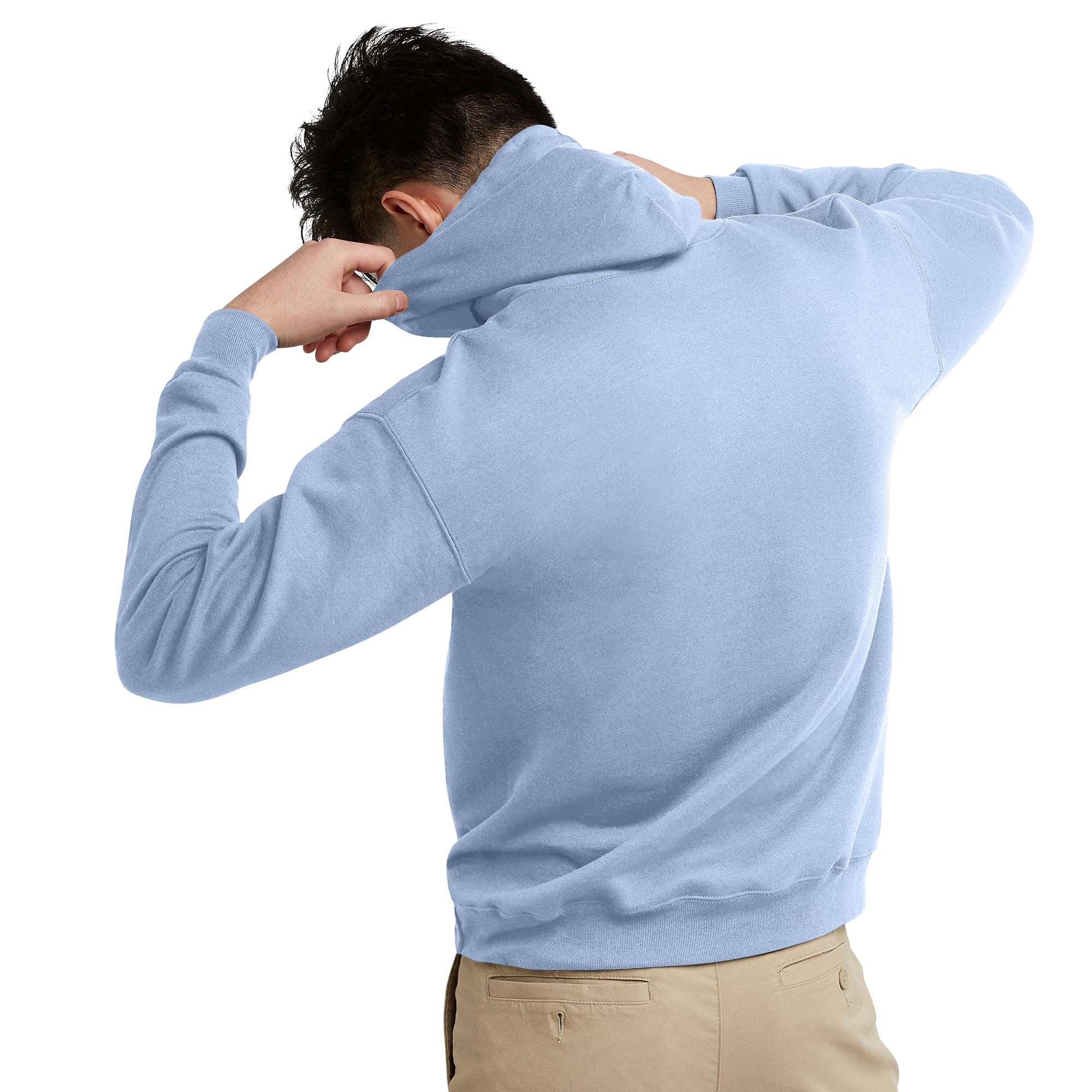 Hanes EcoSmart Hooded Pullover Sweatshirt for Men - Soft & Comfortable Fleece Hoodie for Casual Wear, Gym, and Outdoor Activities