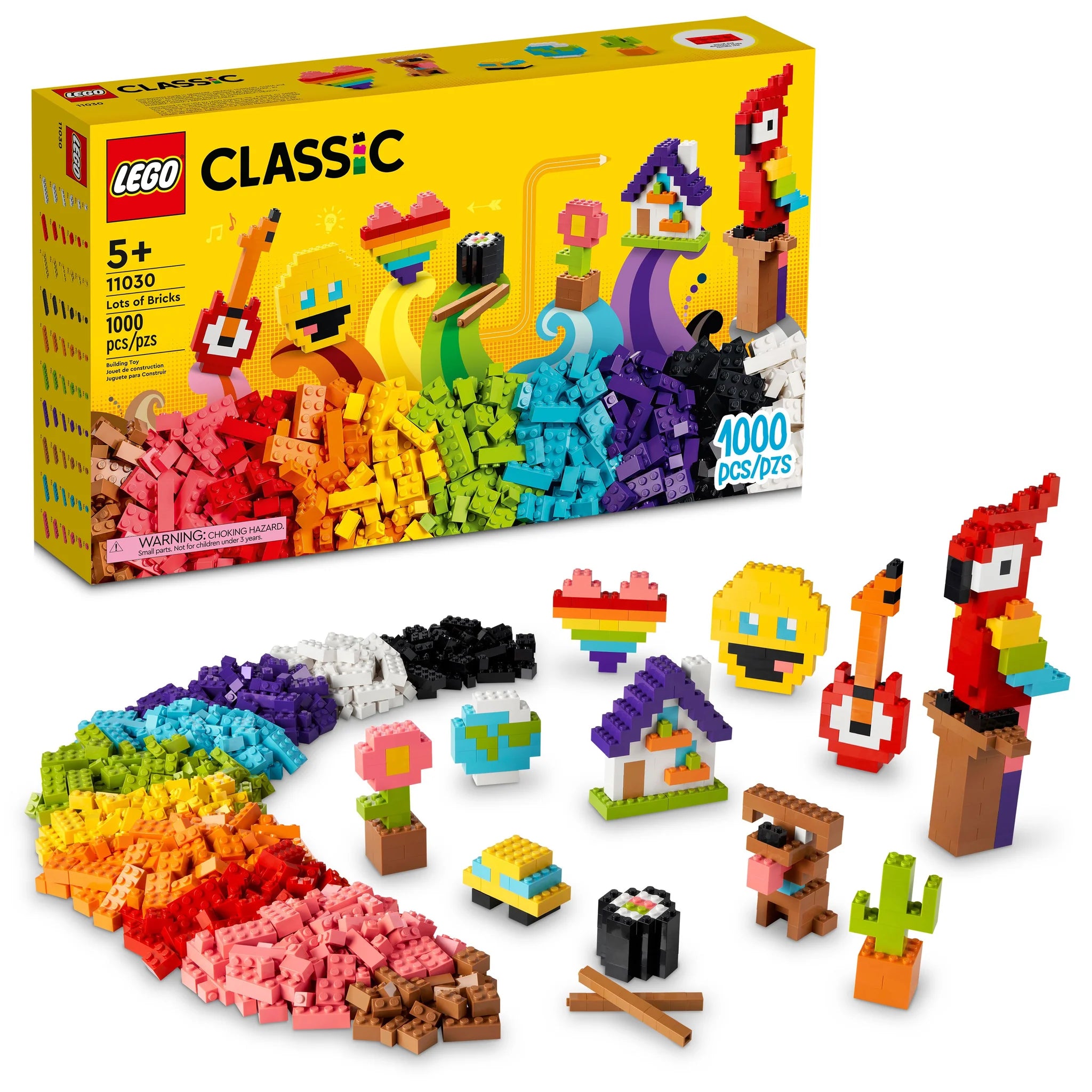 LEGO® Classic Creative Building Bricks Set - 10698 Pieces for Kids & Adults - Perfect for STEM Learning, DIY Projects & Family Fun
