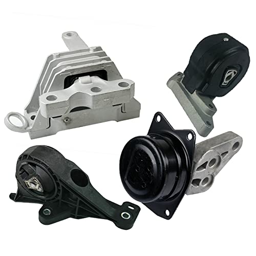 2010 Buick Allure/LaCrosse 3.0L AWD Engine & Transmission Mount Set - Compatible with Models A5535, A5530, A5676, A5675 - Perfect for Smooth Ride & Vibration Reduction